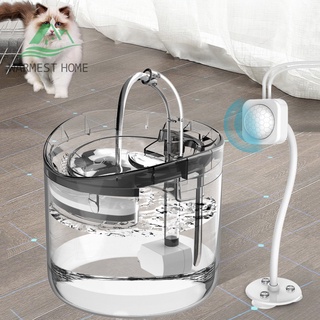 (formyhome) 1,8 l automático gato fuente de agua perros dispensador de agua bebedor con grifo