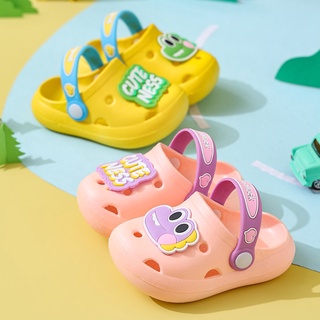 Niños Niñas Bebé Interior Zapatillas Lindo De Dibujos Animados Anime Antideslizante Suela Suave Puntera Agujero Zapatos (2)