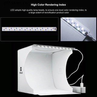 tuhot*Mini caja de luz plegable para estudio de fotografía 2LED/Kit de fotos de fondo (4)