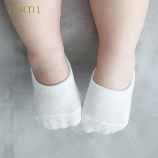 FORTI1 Solid Color Baby Sock Short Sock For Infant Floor Socks Newborn Candy Color Anti Slip Boys Cotton Girls Ankle Socks/Multicolor