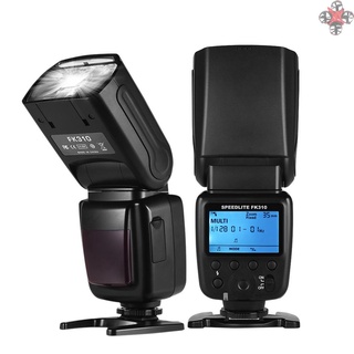 luz flash universal inalámbrica speedlite gn33 pantalla lcd para cámaras dslr