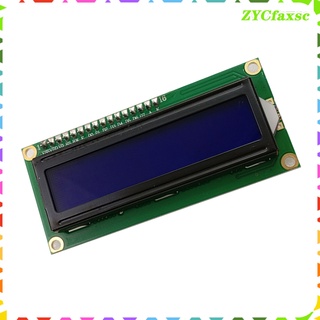 Blue IIC/I2C Interface1602 pantalla de módulo LCD de 16*2 caracteres