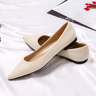 Tamaño 35-44 punta plana zapatos de fondo suave cómodo Bla zapatos profesionales de las mujeres (5)
