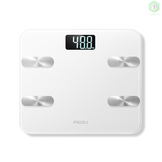 Meizu báscula Inteligente báscula Digital De grasa Corporal De baño pantalla Retroiluminado Para el Peso del cuerpo masa Muscular BMI
