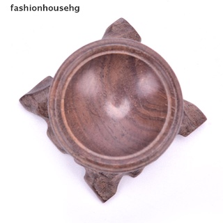 fashionhousehg madera soporte de exhibición base para bola de cristal esfera globo piedra decoración artesanía venta caliente (1)