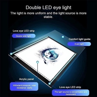 A5 Size LED Lightbox Tracing Drawing Copy Board Pad 5D Diamond Painting