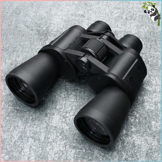 20x50 binoculares de alta potencia con luz baja visión nocturna compacto binoculares impermeables para observación de aves viajes juegos de fútbol