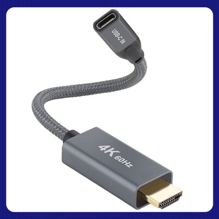 Lt-my USB3.1 Type-C Cable adaptador 4K @ 60Hz USB-C a HDMI Compatible con adaptador convertidor para Huawei/Apple