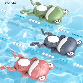 [kacofei] juguetes de baño de bebé para niños juego de agua wind-up reloj animales rana juguetes de agua