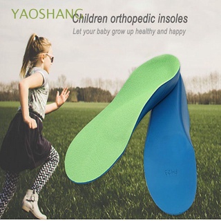 Yaoshang plantilla de cuero de pie plano correcto arco apoyo para pie plano zapato almohadilla cuidado de los pies