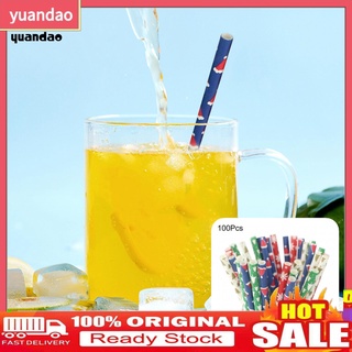 Yuandao portátil paja de bebida práctica colorida bebida paja multiuso para el hogar