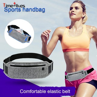 TF ultrafina cintura Bum Bag cinturón teléfono bolsa bolsa vientre bolsas para deportes Fitness Running Jogging ciclismo