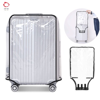 impermeable transparente equipaje maleta cubierta de viaje protector resistente al desgaste