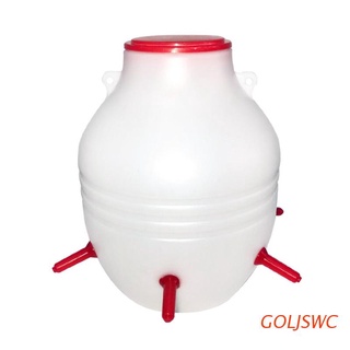 goljswc alimentador de leche de cordero con pezones de becerro de cabra alimentador de leche botella para animales de granja