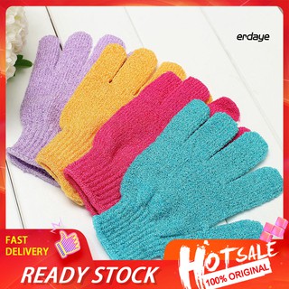 EDR 1x guantes exfoliantes para ducha/guantes exfoliantes/masaje/masaje Spa/manta de baño