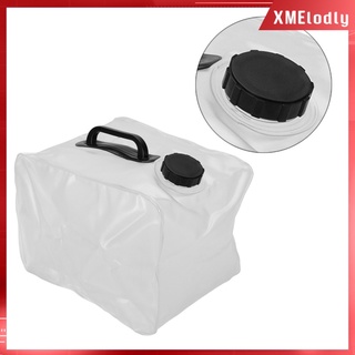 10l plegable contenedor de agua pvc al aire libre camping mochila porta agua