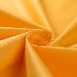 Tela De Costura De algodón De Sarja color sólido color sólido amarillo (1)