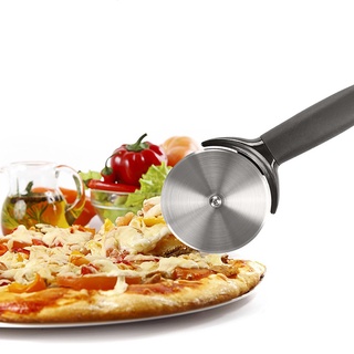 cortador de pizza de acero inoxidable, cortador de pizza, con mango, utensilios de cocina
