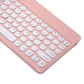 teclado bluetooth batería de larga duración delgada con teclas de acceso directo pequeño mate táctil teclado inalámbrico para ios android windows tabletas compatibles (1)