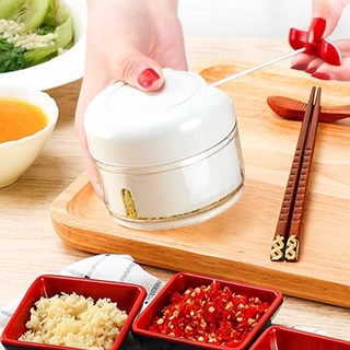 picadora manual de alimentos mini picadora gralic prensa picadora procesador de alimentos para chili jengibre frutas vegetales (2)