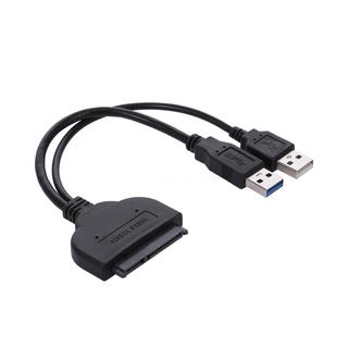 usb3.0 a sata 7+15pin cable adaptador cable flash convertidor para unidad de disco duro hdd ssd de 2.5 pulgadas