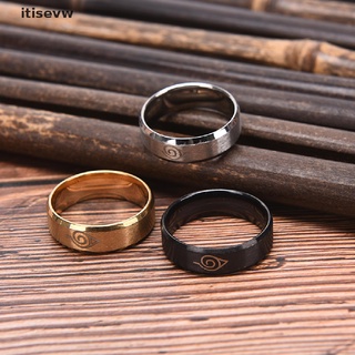 itisevw anime cosplay anillo de acero inoxidable anillos de dedo para hombres mujeres joyería fans regalos co