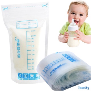 lansky 30pcs bolsa de almacenamiento de leche materna bolsa de almacenamiento de leche bolsa de almacenamiento de leche bolsa de almacenamiento de leche 250ml bolsa de leche materna lansky