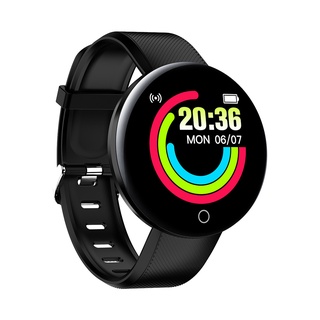 smart watch Reloj inteligente D18S pulsera elegante de pantalla redonda de 1,44 pulgadas