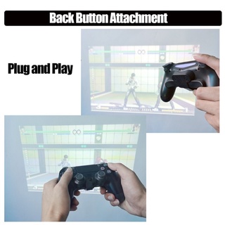 Reemplazo de paletas para controlador PS4 botón trasero accesorio para Dualshock4 Gamepad teclas de extensión trasera buena caliente (4)