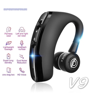 V9 Auriculares Bluetooth Inalámbricos Manos Libres Control De Ruido Negocios Con Micrófono (1)