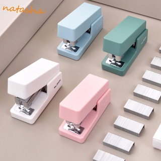 Natasha suministros de encuadernación 24/6 26/6 Mini grapadora accesorios de oficina con grapas grapas