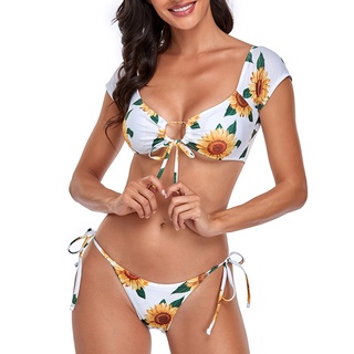 *DMGO*=Women Bandeau Bandage Bikini Set Push-Up Brazilian Swimwear Beachwear Swimsuit