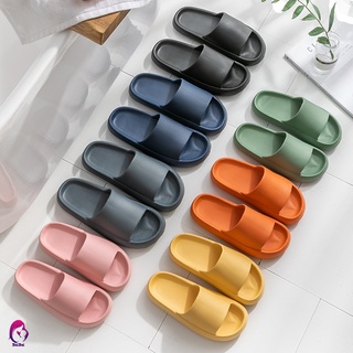 Zapatillas antideslizantes suaves de 4 cm con suela gruesa para baño suave sandalia antideslizante parejas en casa