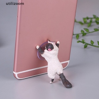 utilizoom lindo gato teléfono móvil titular de la ventosa de escritorio soporte de la tableta stent gatito regalos venta caliente (2)