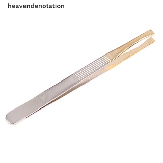 [heavendenotation] 1pcs pinzas de cejas profesional pelo belleza pinzas de acero inoxidable
