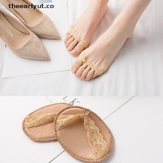 【TT】 High Heels Cushion Anti-Slip Silicone Dotted Invisible Women Forefoot Insole Pad .