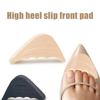 1 par de mujeres de tacón alto antepié insertar dedo del pie cojín alivio del dolor zapatos de relleno delantero ajuste