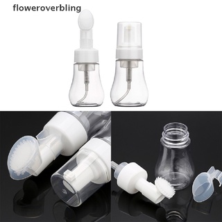 flob 150ml limpiador facial vacío espuma botella mousse loción transparente botella gel bling