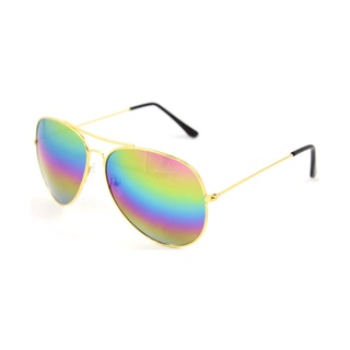 Gafas de sol para hombres y mujeres gafas retro aviador sapo espejo tendencia gafas de sol (8)