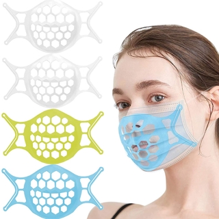 soporte para máscara facial 3d/soporte de silicona de grado alimenticio/soporte de soporte interior para tpe/transpirable/anti-borrante/soporte de máscara estéreo
