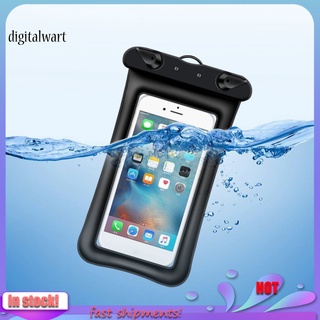 Gsj_swimming bolsa Anti-pérdida de arena-prevención IP68 flotante teléfono de aire bolsa con correa para colgar para senderismo