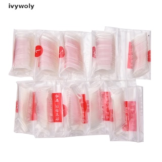 ivywoly 500 piezas falsas falsas artificiales completas de acrílico uv gel manicura arte consejos co