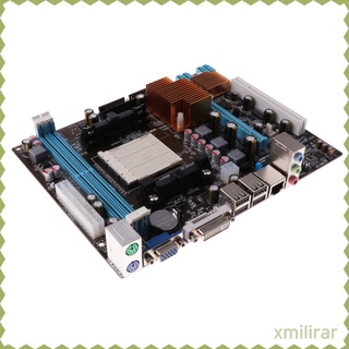 A780 Computadora De Escritorio Placa Base USB SATA DDR2 AM2 PCI-E 16X CPU Micro-ATX (8)