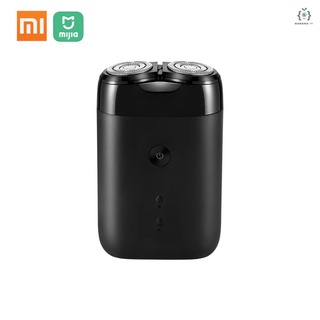 Ba Xiaomi Mijia afeitadora eléctrica 2 cabeza flotante impermeable húmedo seco maquinilla de afeitar doble anillo hoja USB recargable máquina de afeitar para hombres