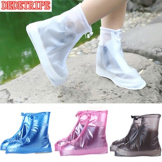 Dedetripe hombres y mujeres práctico impermeable zapatos cubre botas de lluvia