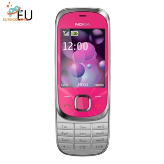 Teléfono móvil para Nokia 7230 cubierta deslizante 3G teléfono móvil moda música teléfono (1)