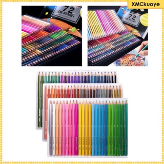 lápices de colores 72 colores surtidos pintura bocetos para adultos niños