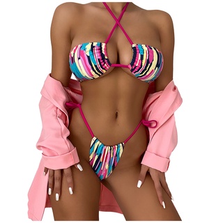 Ts. conjunto De bikini para mujer con estampado Sexy Push Up/ropa De playa Ts35Dhjf.Br (2)