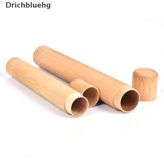 (drichbluehg) tapa portátil de té hecha a mano natural contenedor redondo de bambú titular de almacenamiento en venta