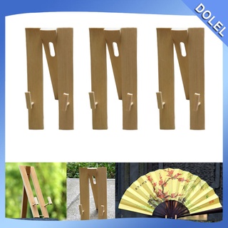 Dolel 3x soporte ajustable De bambú Para Ventilador De mano
